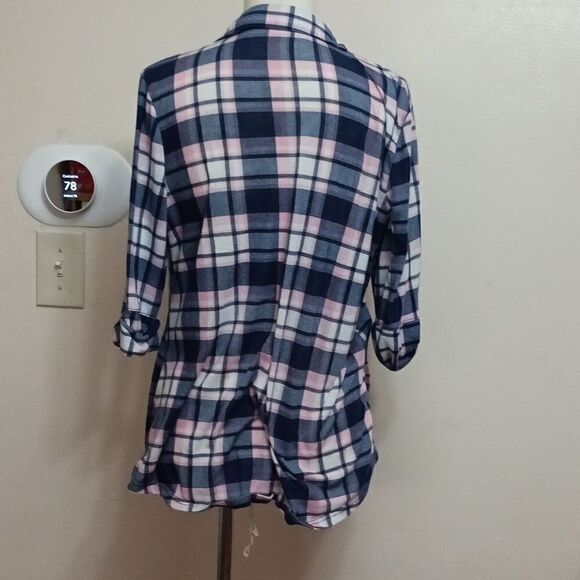 Paper + Lee Juniors Plaid Button Down Shirt sz XL - Picture 2 of 4